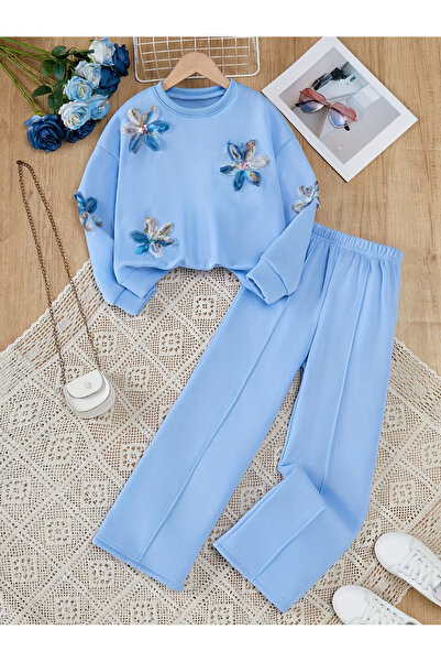 MTL Kiz Cocuk Fiyonk Detayli Esortman Takimi 3-14 Yaş