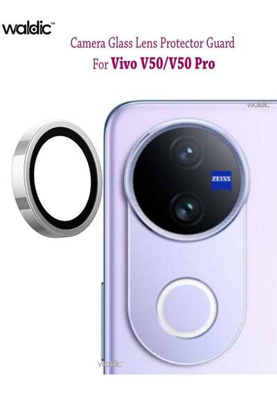 Generic واقي شاشة عدسة الكاميرا لهاتف فيفو V50 - فضي