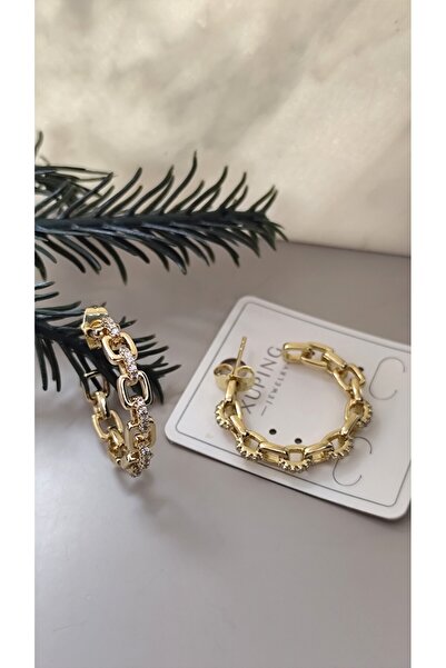 DİAVENTA TAKI VE AKSESUAR Xuping Vip Küpe - Xuping Zirkon Taşlı Zincir Model ...