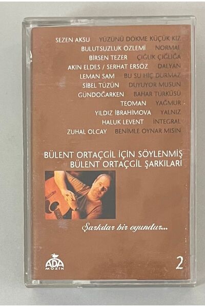 Ada Müzik أغاني بولنت أورتاشجيل المغنية لبولنت أورتاشجيل 2 كاسيت