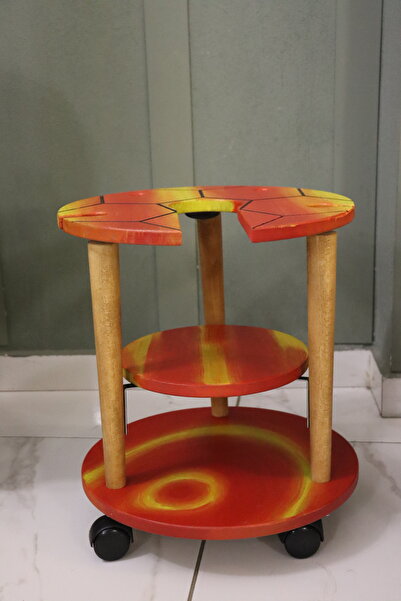 Dnz Nargile sehpası, Tekerlikli nargile sehpası