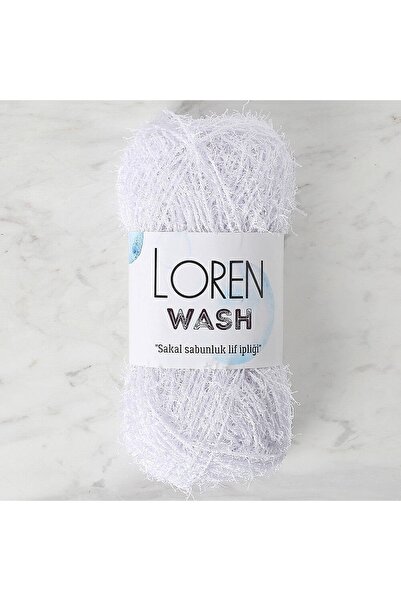 ElyxStore Wash Optik White Hand Knitting Yarn - R001 - 100g