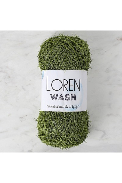 ElyxStore Wash Green Hand Knitting Yarn - R142 - 100g