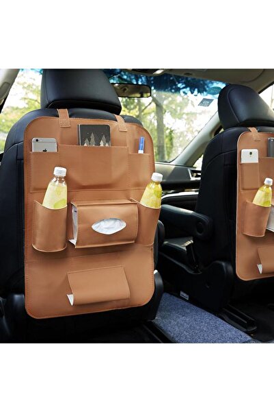 Generic Two-piece multi-functional car seat back organizer