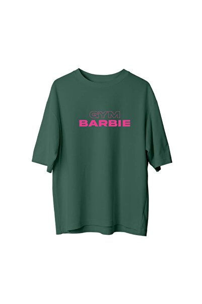 CANDLEMASTORE Gym Barbie - Oversized T-Shirt
