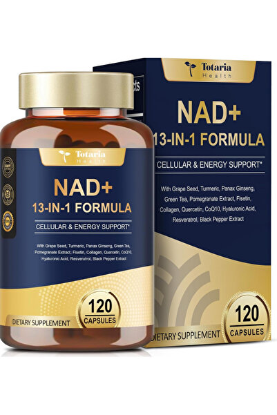 TOTARİA NAD for Women Men with nicotinamide riboside resveratrol,Quercetin, B...