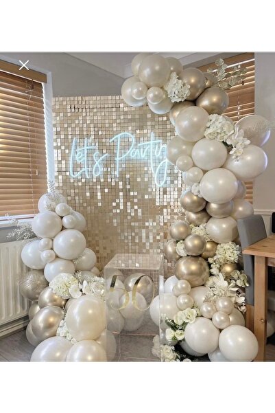 Genel Markalar Deniz Kumu White Gold Krom Beyaz Balon Söz Nişan Arka Tag Zinc...