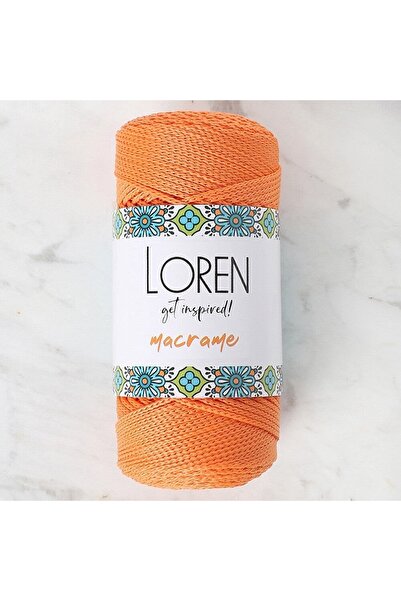 ElyxStore Macrame Hand Knitting Yarn - Orange - 100g - Rm0125
