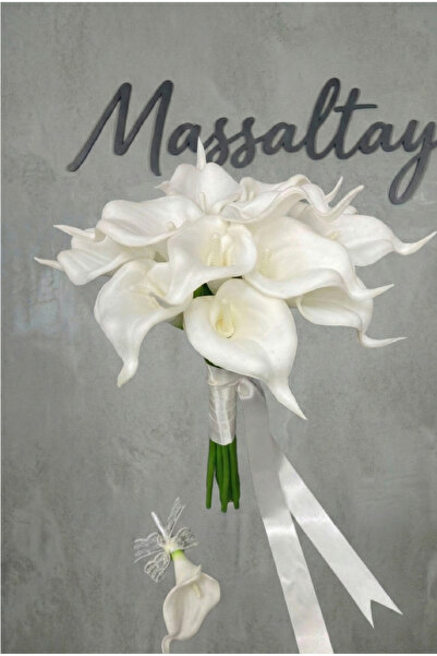 Massaltay باقة زهور العروس الرطبة |   12 قطعة من زهور الزفاف المناسبة لحفلات ...