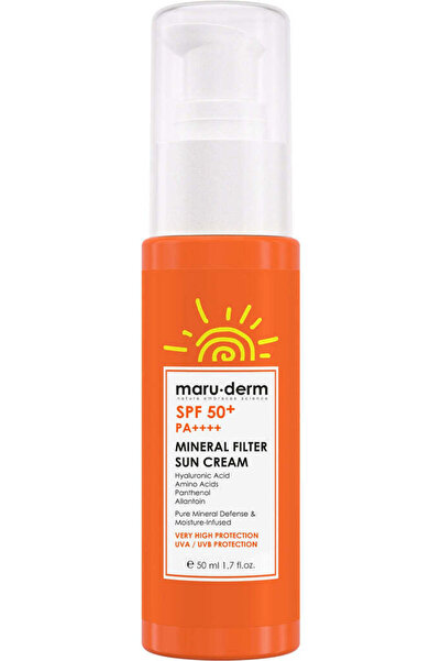 Maru.Derm SPF 50+ Mineral Filter Sun Cream