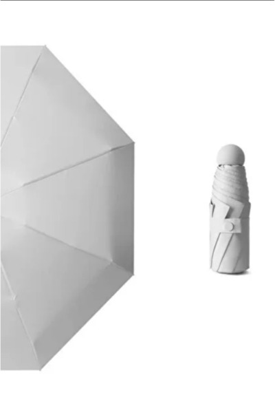 Rixos Mini Kapsül Şemsiye 6 telli Güneş ve Yağmur Şemsiyesi