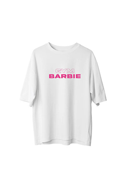 CANDLEMASTORE Gym Barbie - Oversized T-Shirt