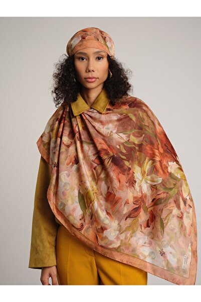 Ayshara Nevbahar Collection Noon Double-Sided Shawl