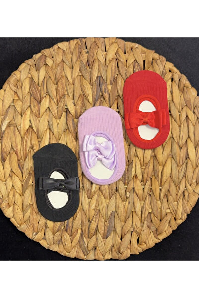 vikivin bebe 3'lü Set Bebek Babet Çorapları