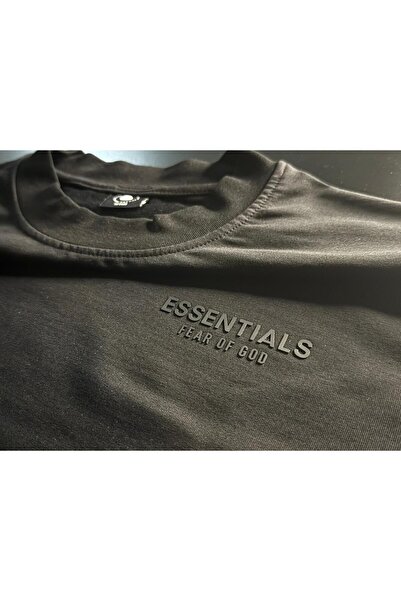 TRAGEDY Unisex Oversized Essentials Embossed Logo Printed Boxy Fit Thick Fabric T-Shirt