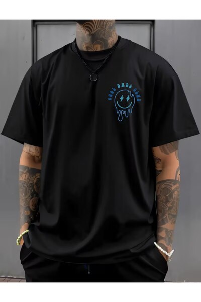 LELVANİ Cool Dads Club Letter Pattern Print T-Shirt