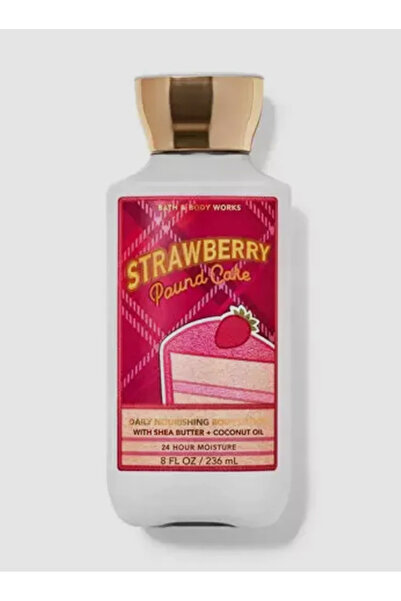 BBW لوشن للجسم برائحة كعكة الفراولة 236 مل