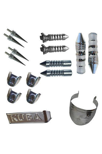 GMS EMİN MOTOR Cg Full Modifiye Aksesuar Seti Basamak+Şapka+Elcik+Far Şapkası...