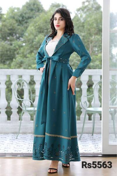 Alestefham Elegant two-piece long dress in two colors