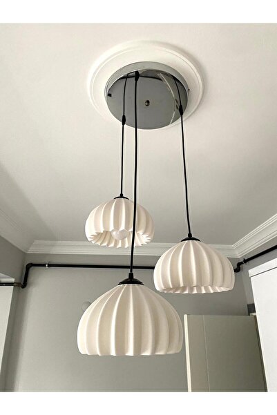 DREAM MODE Solis Modern 3’lü Sarkıt Avize | Salon ve Mutfak Aydınlatması Şık ...