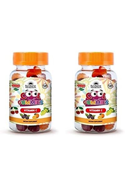 Sunshine Nutrition Cool Gummies With Vitamin C For Kids, 60 Gummies