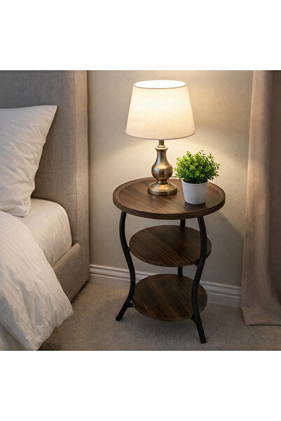 SADANHOME Side table, modern coffee table for living room and bedroom 40x63 cm