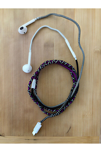 rangmobil Örgülü Type-c Kulaklık (Redmi ) -Huawei - Vivo -Samsung -Uyumlu Mik...