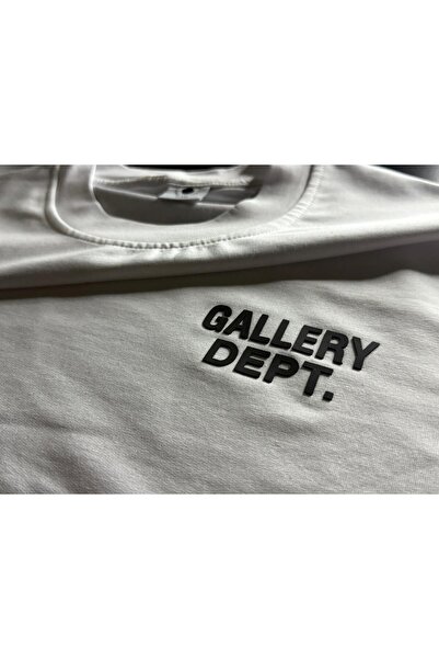 TRAGEDY Unisex Oversized Gallery Dept. Embossed Logo Printed Boxy Fit Thick Fabric T-Shirt