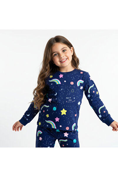 MİLAYS LİFE HOME COLLECTİON SET DE PIJAMALE CU CULORI EXTRA MOALE PENTRU FATA...