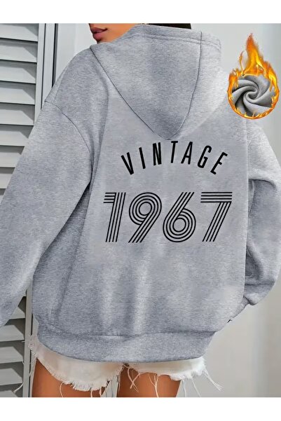 ZENYRA FASHION Yumuşak Kumaş Dijital Baskılı Hoodie