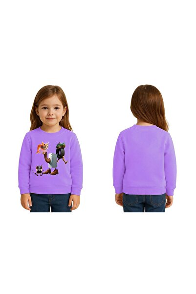 SEDİRLİ Unisex Braınrot cu imprimeu Copii Swae tricou 3 fire cu borduri