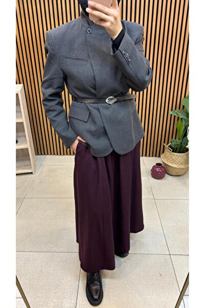 JESSE STORY Fusta Tensel cu buzunare, talie elastică, mărime standard JS-251020