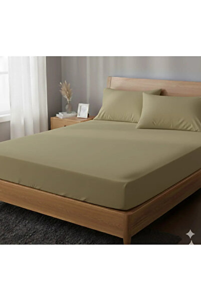 Alpateks Home طقم ملاءات مطاطية 200×200+40 سم مصنوعة من القطن 100%