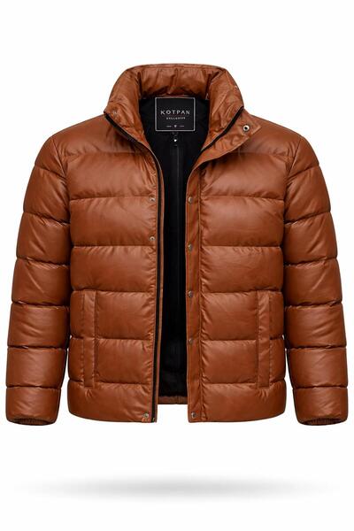 CLASSİCS MEN Slim Fit Windproof Fiber Filled Coat