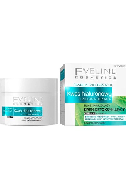 Eveline Cosmetics Hyaluronic Acid+Green Tea 50 ml