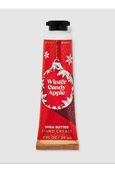 BBW Winter Candy Apple Shea Butter Travel Size Hand Cream, 1 Fl Oz 29ml (Pack of 1),