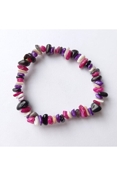 escoines koleksiyon Escoines Natural Stone Mixed Chip Bracelet – Energy & Luck, Handmade, Elastic 399636950199C00Df9