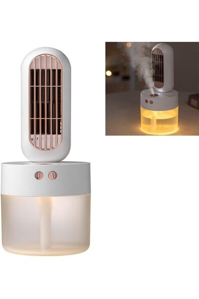 Generic Multifunctional Humidifier Fan with Mini Desktop USB Charging