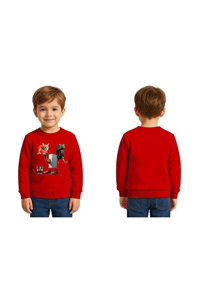 SEDİRLİ Unisex Braınrot cu imprimeu Copii Swae tricou 3 fire cu borduri