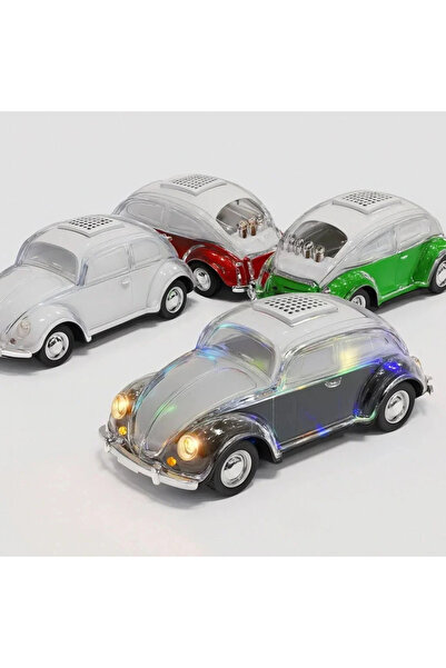 Çerçi Teknoloji LED Işıklı Vosvos Bluetooth Hoparlör WS-1937BT | Mini Retro S...