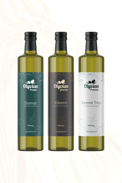 Olyvian Premier, Gourmet & Premium Doğal Natürel Sızma Zeytinyağı 750 ml 3’lü...