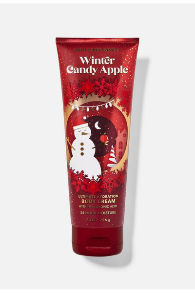 BBW كريم الجسم المرطب للغاية برائحة حلوى التفاح الشتوية