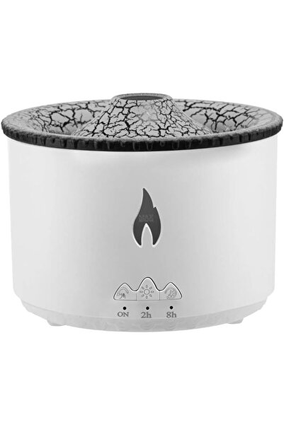 Generic Fire Lamp Mountain Humidifier Aromatherapy Machine with Jellyfish Spit Ring Effect