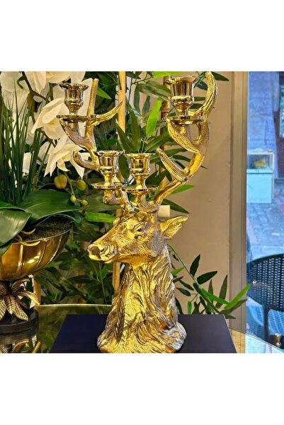 zepce design Şamdan aksesuar geyik