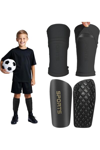 FYNDO Soccer Shin Guards for Kid Youth Teen Adult - Shin Guards Sleeves with ...