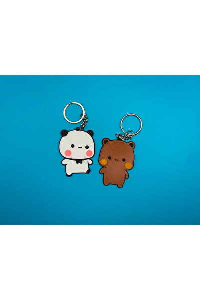 Lucylund Μπρελόκ Ζευγαριού Dudu και Bubu για Ερωτευμένα Ζευγάρια