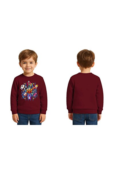 SEDİRLİ Unisex Brawl Stars cu imprimeu pentru copii Swae tricou 3 fire cu bor...