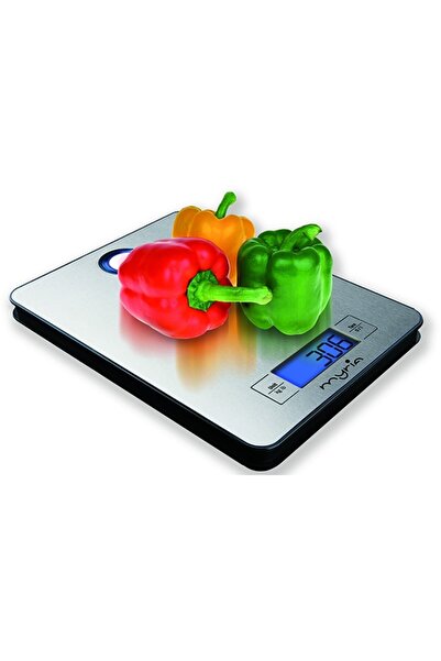 MyRia Cantar de bucatarie MY4185, 5kg, argintiu