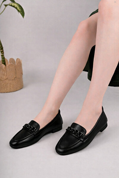 MODAPAPUÇ Bridleia Chain Buckle Soft Ballerinas