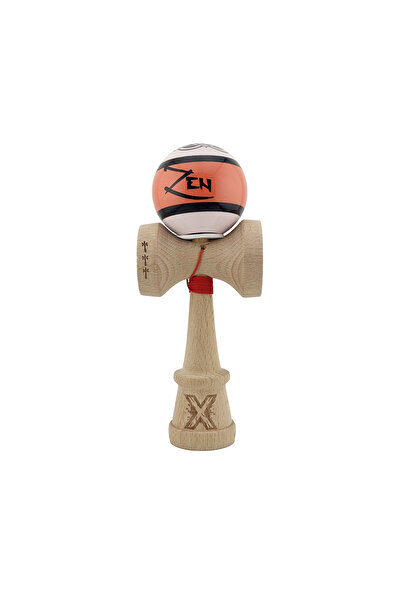 Berbis Kendama X Zen Originala, Coral, Cupe Mari King Size, Super Sticky, Gaura in Baza, Rulment, Ata 55cm